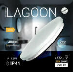  TRG 4181 PRO-02694 Lagoon mennyezeti 12W 230mm NW IP44 TIA124000K (4181)