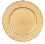 la Mediterranea Farfurie suport din polipropilena 33 cm, gold antichizat (AVIND284)