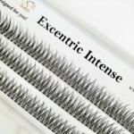 Splendor Lashes Gene false smocuri matase Excentric Intense curbura C marime M 12 mm 120 buc