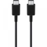 Samsung Cablu USB Samsung USB-C -> USB-C, 1.80 m, Black, Bulk (GP-TOU021RFCBW)