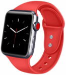  BStrap Soft Silicone szíj Apple Watch 42/44/45mm, Red
