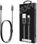 Next One Cablu de date NEXT ONE tip USB-A - Lightning, Metalic, Gri (LGHT-USBA-MET-SG)