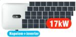 Huawei Intersun2000-17KTL-M0 (1db)/Longi Solar Panel 545W LR5-72HPH(32db) napelem rendszer