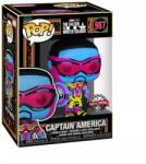 Funko POP! Marvel: The Falcon and The Winter Soldier - Captain America (Blacklight) figura #987 (FU62755)