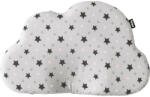 Zopa párna babáknak - laposfejűség elleni memóriahabos ergonomikus Felhő alakú Pink stars - babamarket
