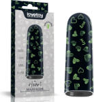 Lovetoy Rechargeable Glow-in-the-dark Heart Massager Vibrator