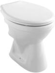 Alföldi Bázis 7095 R1 01 álló wc csésze hátsó kiömléssel és lapos öblítéssel Clean Flush (7095 R1 01)