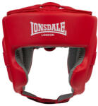 Benlee Cască de antrenament Lonsdale Stanford Box Cască de protecție a capului pentru antrenament, roșu