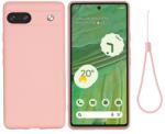  RUBBER Husă de protecție pentru Google Pixel 7a roz