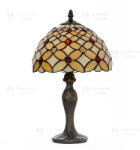  TIF-1117 Tiffany asztali lámpa, búra átmérő 25cm (01-38121)