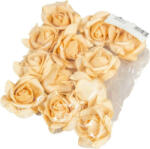  Polifoam rózsa fej virágfej habvirág 6 cm tea habrózsa - imidekor - 160 Ft