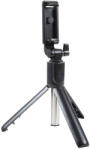 WPOWER R1 telefon szelfi bot és tripod bluetooth távirányítóval, fekete (SUNS0267-B)