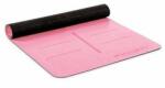 PINO PINOFIT® Covoraș pentru exerciții de yoga cu indicatoare de navigare, roz, 180 x 66 x 0, 4 cm