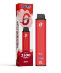 Kingston UK Vape Fara Nicotina 3500 Pufuri Kingston Red A, Aroma Fructe de Padure, Struguri Negri, Anason, Fabricat 100% in UK