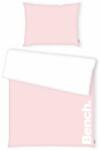 Bench Lenjerie de pat Bench din bumbac, alb-roz, 140 x 200 cm, 70 x 90 cm Lenjerie de pat