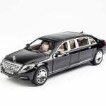  Mercedes Maybach S600 Black 2016 (replica)1/43 (21551)