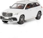  Mercedes Benz GLS 63 AMG 2020 White (replica) cu led-uri si sunete scala 1/241/43 (21501)
