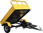 ProGARDEN Campo RM600CT remorca 600kg minitractor, 1 osie, prindere cupla (4681000002) - agromoto