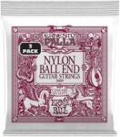 Ernie Ball 3409 Ernesto Palla Black & Gold Ball End Medium 3-Pack