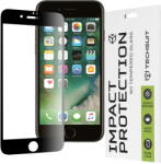 Techsuit Folie pentru iPhone 7 Plus / 8 Plus - Techsuit 111D Full Cover / Full Glue Glass - Black (KF235603) - vexio