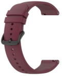 Techsuit Curea pentru Samsung Galaxy Watch (46mm) / Gear S3, Huawei Watch GT / GT 2 / GT 2e / GT 2 Pro / GT 3 (46 mm) - Techsuit Watchband 22mm (W001) - Dark Red (KF239514) - vexio