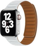 Techsuit Curea pentru Apple Watch 1/2/3/4/5/6/7/8/SE/SE 2 (38/40/41mm) - Techsuit Watchband (W035) - White (KF239476) - vexio