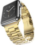 Techsuit Curea pentru Apple Watch 1/2/3/4/5/6/7/8/SE/SE 2/Ultra (42/44/45/49mm) - Techsuit Watchband (W036) - Gold (KF239475) - vexio