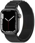 Techsuit Curea pentru Apple Watch 1/2/3/4/5/6/7/8/SE/SE 2 (38/40/41mm) - Techsuit Watchband (W037) - Black (KF2310828) - vexio