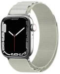 Techsuit Curea pentru Apple Watch 1/2/3/4/5/6/7/8/SE/SE 2/Ultra (42/44/45/49mm) - Techsuit Watchband (W037) - Star White (KF2310833)