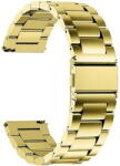 Techsuit Curea pentru Samsung Galaxy Watch (46mm) / Gear S3, Huawei Watch GT / GT 2 / GT 2e / GT 2 Pro / GT 3 (46 mm) - Techsuit Watchband 22mm (W010) - Gold (KF2313154) - vexio