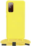Techsuit Husa Husa pentru Samsung Galaxy S20 FE 4G / S20 FE 5G - Techsuit Crossbody Lanyard - Yellow (KF2312959) - vexio