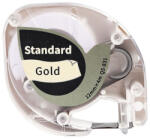AIMO Etichete standard AIMO 12mm x 4m, plastic, negru auriu, transfer termic, interior exterior, doar pentru AIMO P12PRO, Q5-831 (AIQ5831)
