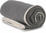 K-UP Uniszex K-UP KP431 Sherpa Blanket -Egy méret, Steel Grey