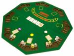 Garthen Kihajtható nyolcszögletű póker asztallap (FP32555)