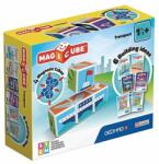 Geomag Geomag Magicube: set de cuburi magnetice - vehicule - set de 4 buc (20GMG00122) Jucarii de constructii magnetice