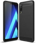 Techsuit Husa Husa pentru Samsung Galaxy A7 2018 - Techsuit Carbon Silicone - Black (KF232492) - pcone