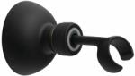Sapho kézizuhany tartó, gömb, állítható matt fekete (SUP15) (SUP15)