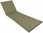 SomnArt Saltea cu spuma poliuretanica Somnart 60x185, înaltime 4 cm, pentru sezlong, doua segmente, husa impermeabila, culoare bej Relax KipRoom