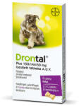 Drontal Plus 150/144/50mg féregtelenítő tabletta ízesített 1x
