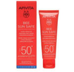  Crema protectie solara ten sensibil SPF50 Bee Sun Safe, 50 ml, Apivita