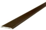AVProfil AV Burkolatváltó profil Bronzszínű lapos bordás barna 30 mm 2700 mm öntapadós szintkülönbség ragasztható