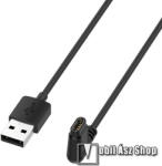  Okosóra töltő / USB töltő - 1m hosszú kábel, 90°-os derékszögű csatlakozó - Xiaomi Amazfit Falcon