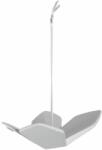 Leonardo ALASSIO függődísz pillangó 7cm, szürke