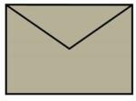  Rössler C/7 boríték (11, 3x8, 1 cm) metál taupe (164007411)