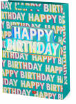 Legami ajándéktasak (XL 31x43x11, 5 cm), happy birthday PARTY (GB0651)