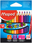 Maped színes ceruza 12 db, color peps, mini (MA832500)