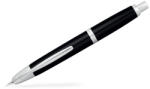 Pilot Capless RHODIUM ACCENTS töltőtoll, FEKETE - (M) heggyel (web) (FC-1500RRR-B-M)