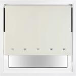 Furnished 80×165 cm sötétítő roló díszekkel, krém