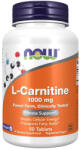 NOW L-Carnitine Carnipure, 1000 mg, Now Foods, 50 tablete