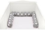 Fillikid Protectie laterale pentru pat lemn 190 cm star grey fillikid (437-17)